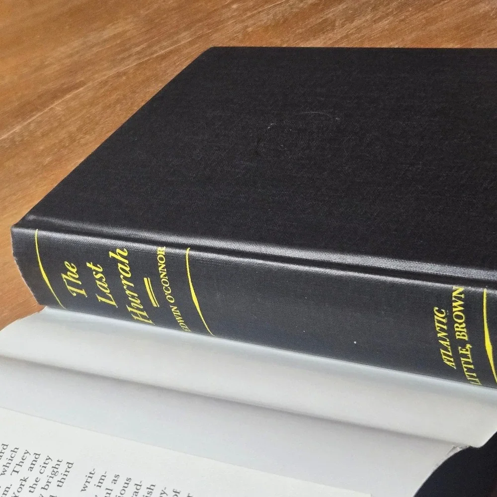 Little Brown The Last Hurrah Edwin O'Connor 1956 Vintage Hardcover Book‎